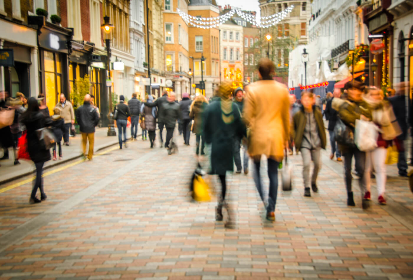 Busy High Street