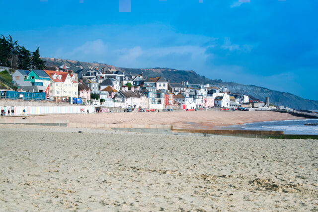 Lyme Regis beach