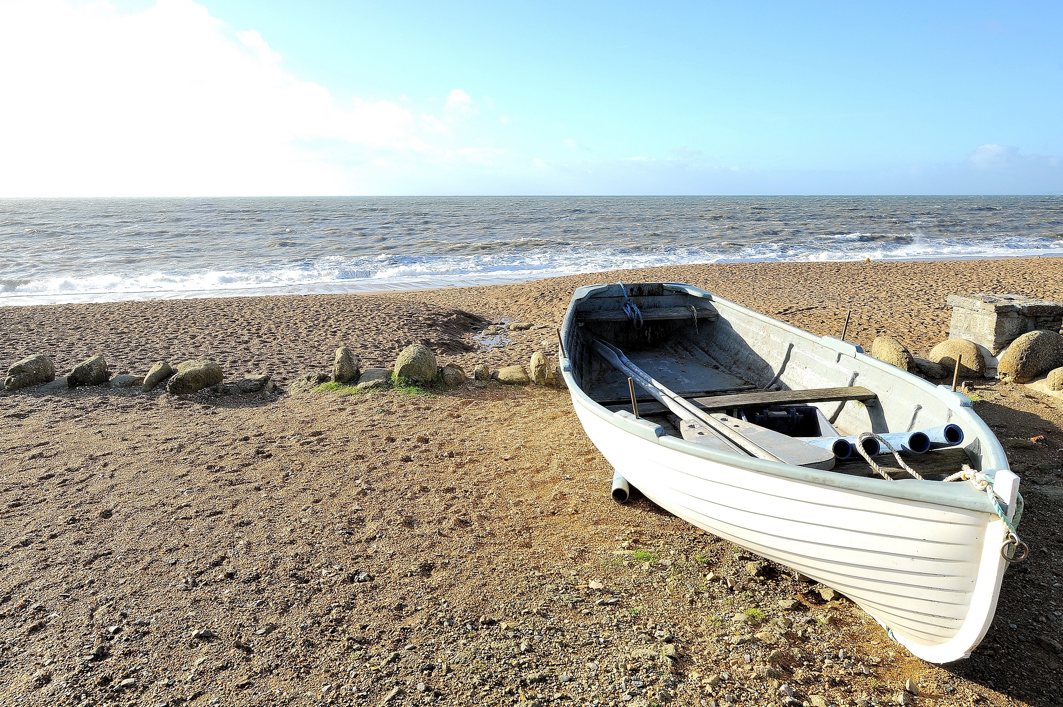 Burton Bradstock Boat & Beach